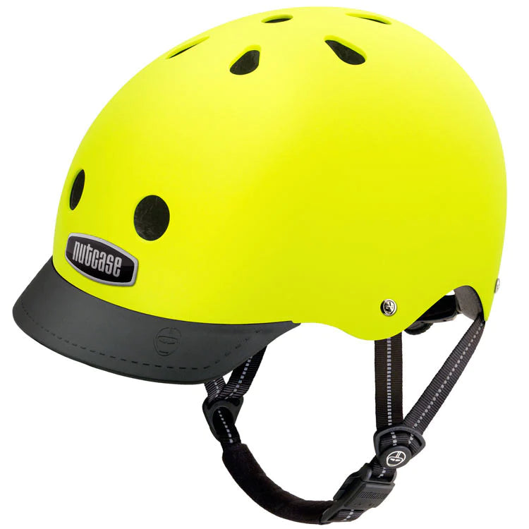 Nutcase Street Helmet - Lightning Matte Lightning Yellow Large 