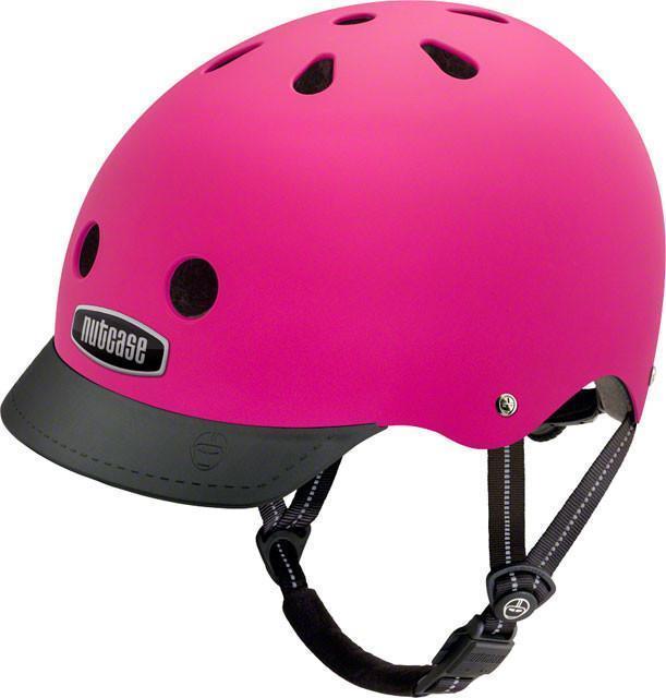 Nutcase Street Helmet - Matte Fuchsia Matte Fuchsia Medium 