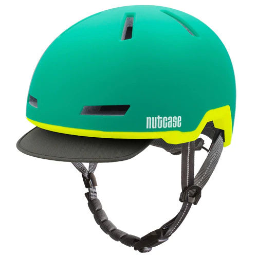 Nutcase Tracer Bike Helmet - Aurora Green Matte Aurora Green Medium/Large 