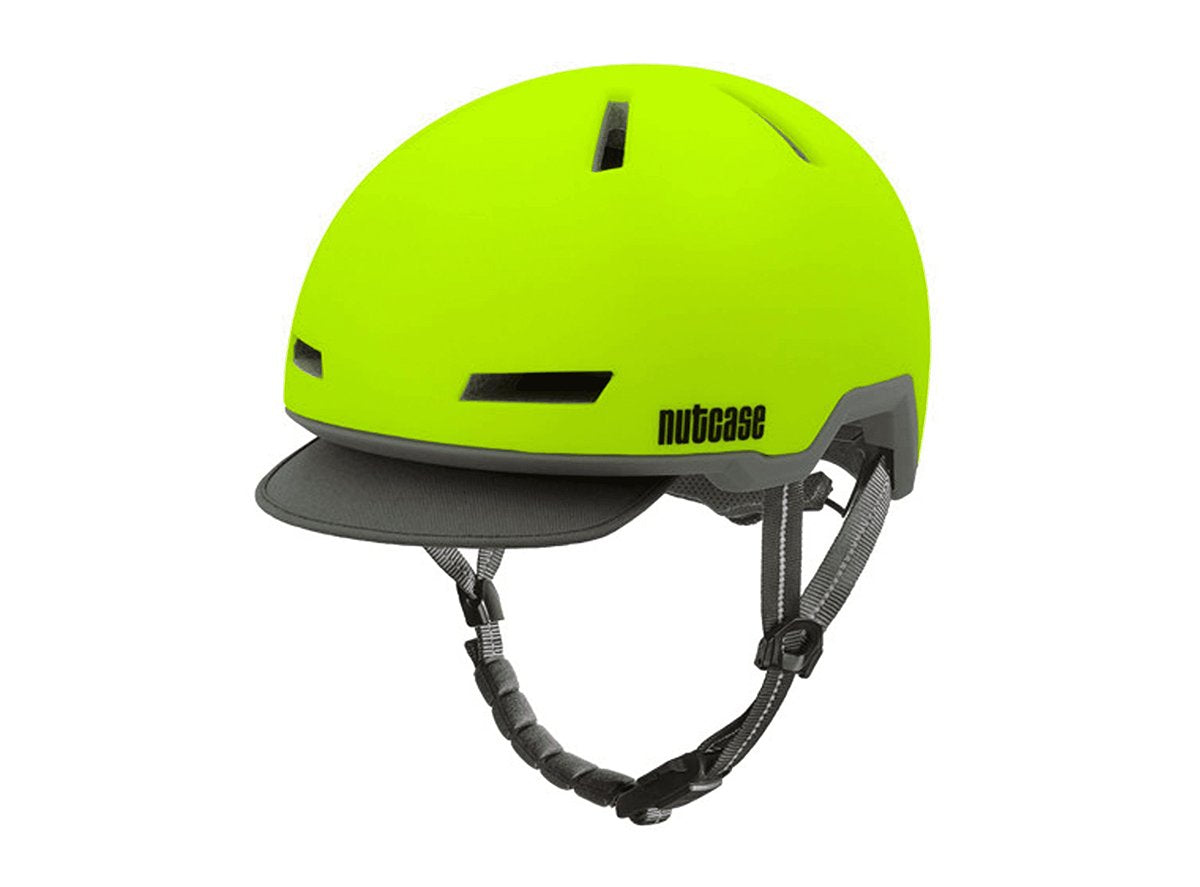 Nutcase Tracer Helmet - Kids - Spark Yellow Matt Spark Yellow Matt Small/Medium 