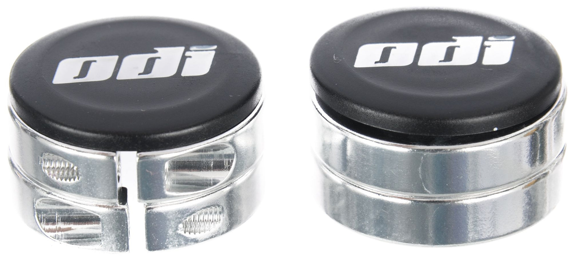 ODI Lock-Jaw Clamps & Snap Caps - Silver Silver  