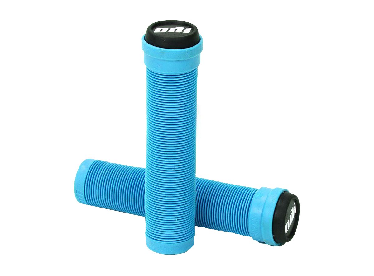 ODI Longneck SL Grips - Aqua Aqua  