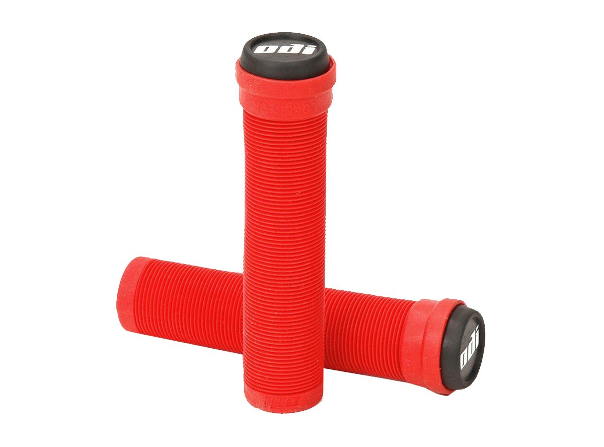 ODI Longneck SL Grips - Bright Red Bright Red  