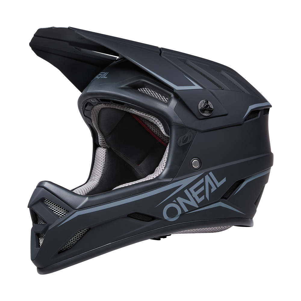 O'Neal Backflip Full Face Helmet - Solid - Black Black X-Small 