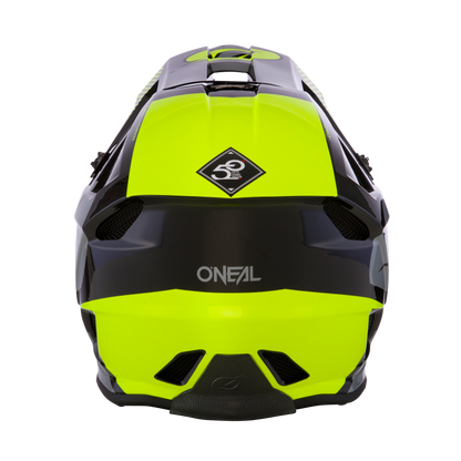 O'Neal Blade Polyacrylite Full Face Helmet - Ace - Neon Yellow-Gray