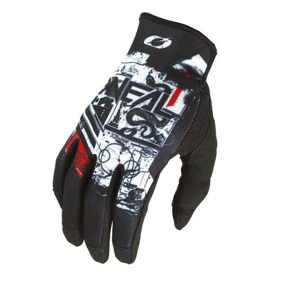 O'Neal Mayhem MTB Glove - Scarz - Black-White Black - White Small 