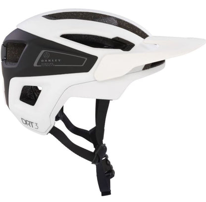 Oakley DRT3 MTB Helmet - Matt White-Satin Black - 2022