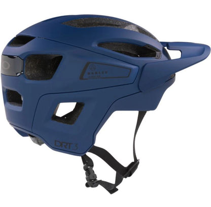 Oakley DRT3 MTB Helmet - Poseidon Blue-Brushed Metal - 2022