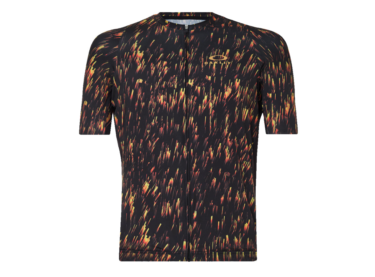 Oakley Endurance 2.0 Short Sleeve Road Jersey - Gold Dots - 2021 Gold Dots X-Small 