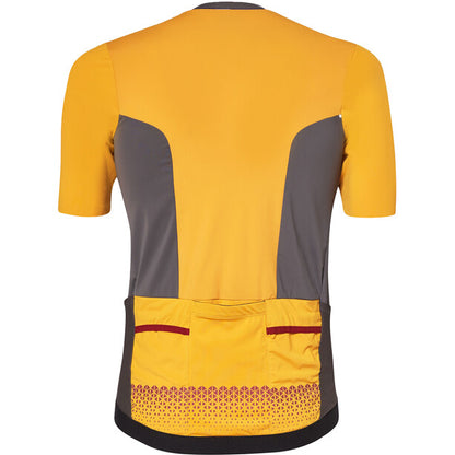 Oakley Point to Point Short Sleeve Jersey - Amber Yellow - 2022