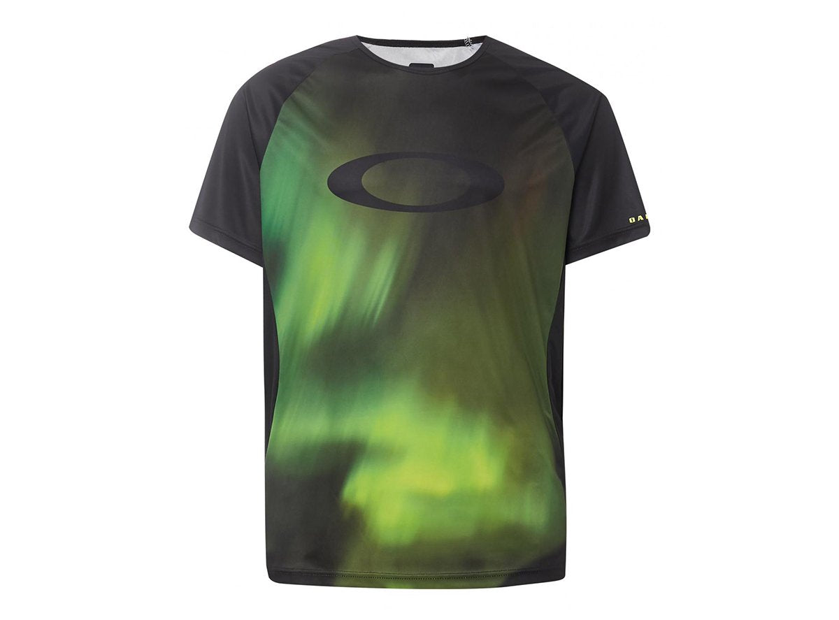 Oakley MTB Short Sleeve Tech Tee - Aurora Borealis Aurora Borealis Large 