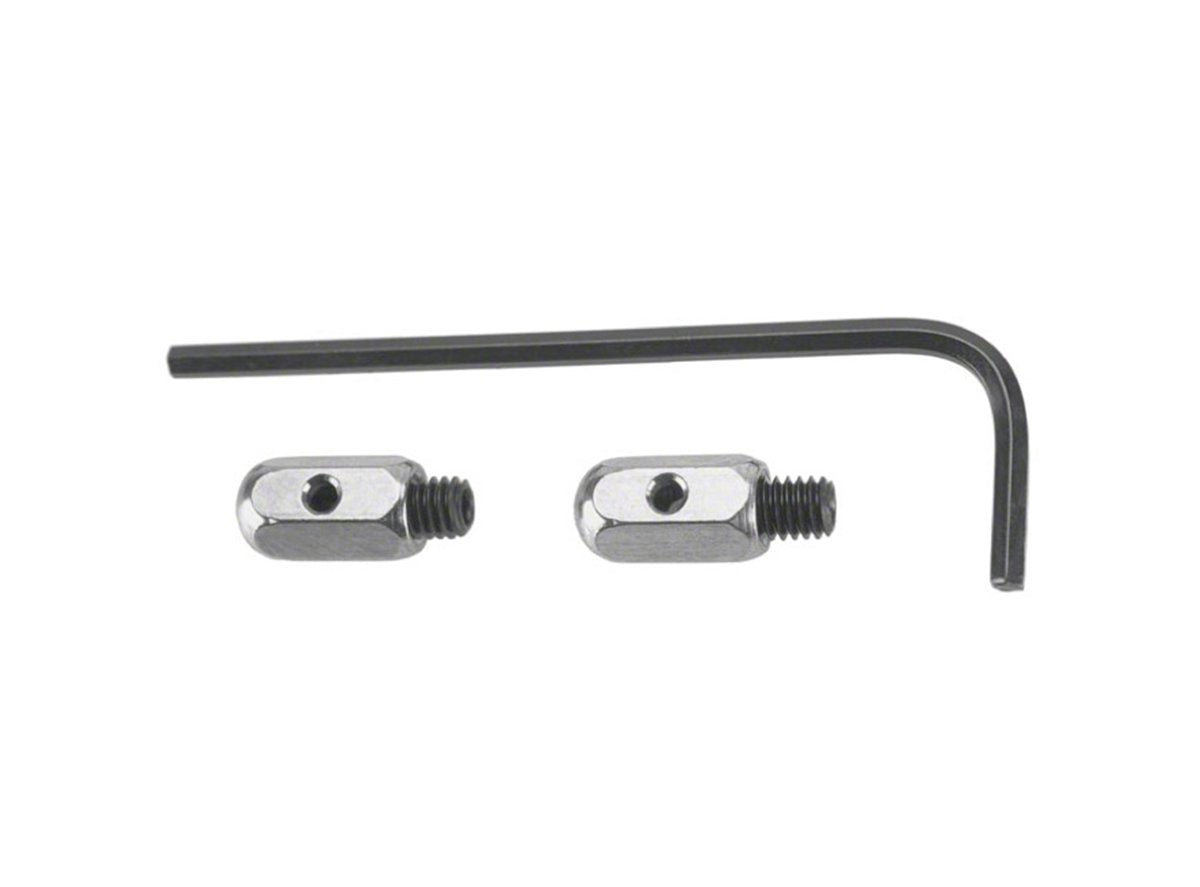 Odyssey Knarps Slip-free BMX Brake Cable Anchors - Silver Silver Pair 