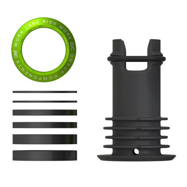 OneUp EDC Tool System Top Cap - Green Green  