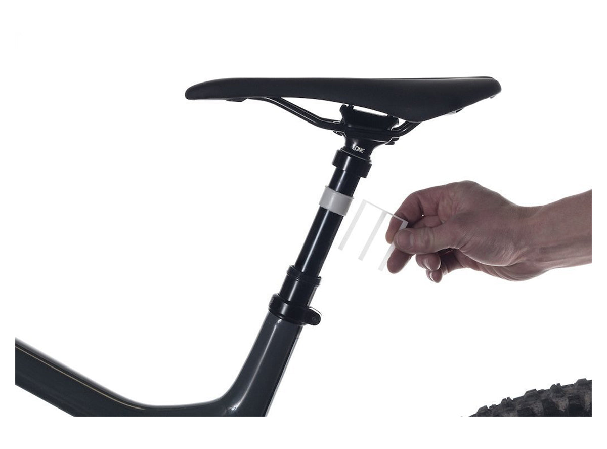 OneUp Dropper Shim Kit Black 3 Pack 