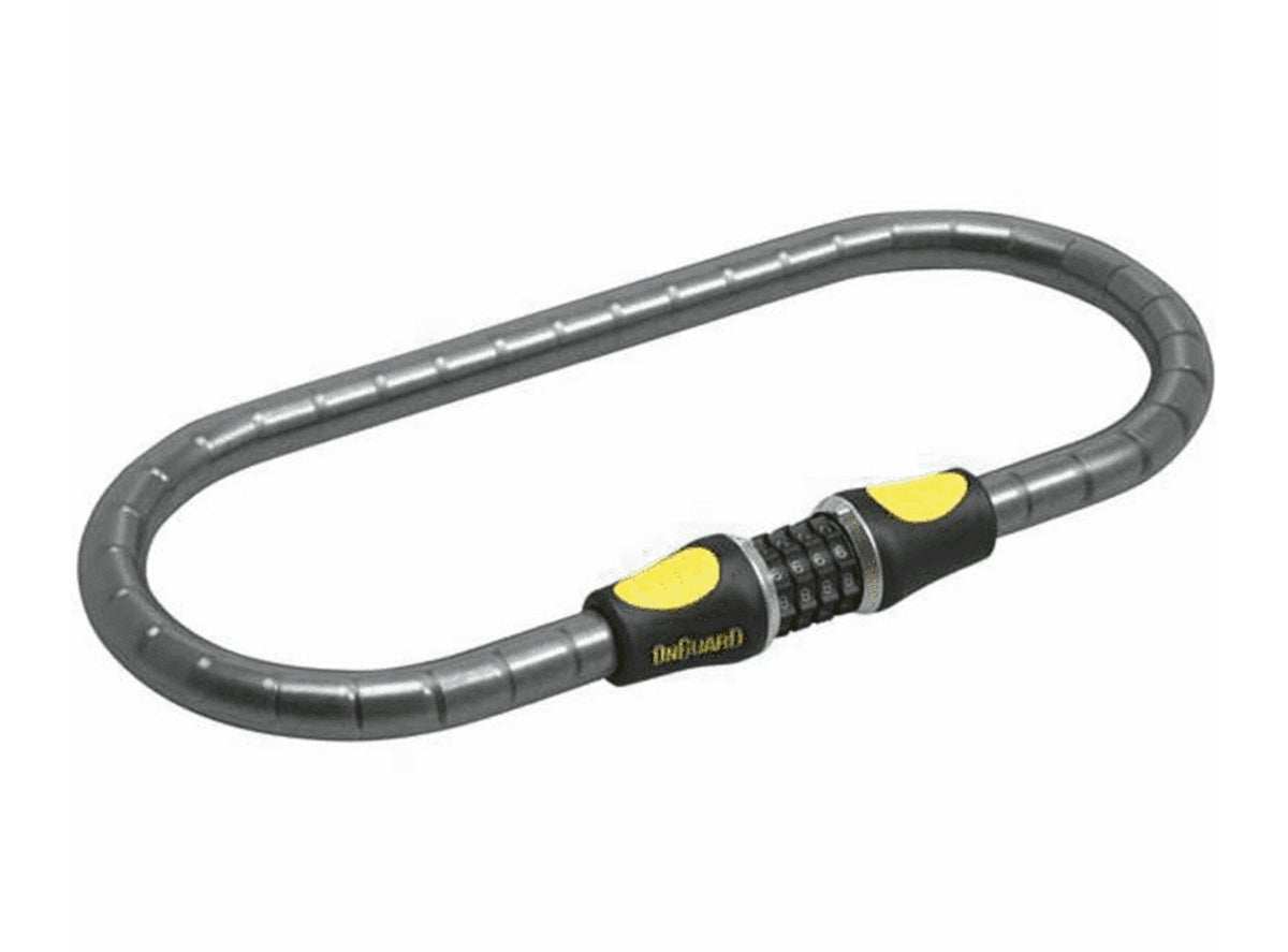 Onguard Beast Chain with Padlock - 70" x 0.5" - Black Black 70" x 0.5" 