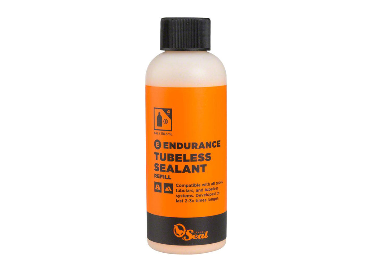 Orange Seal Endurance Tire Sealant Orange 8oz Refill - Discontinued 