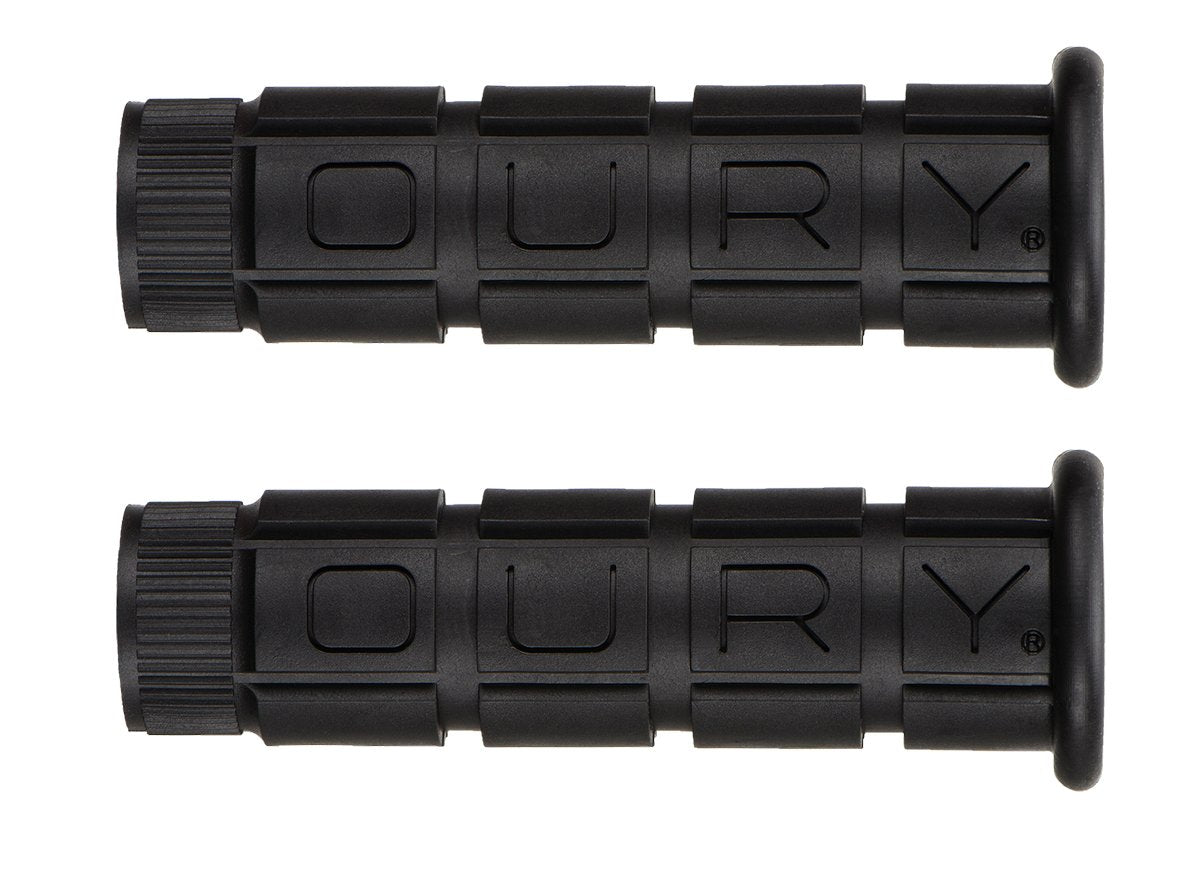 Oury Single Compound MTB Grips - Black Black  