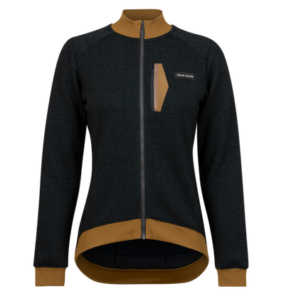 Pearl Izumi Expedition Thermal Long Sleeve Cycling Jersey - Womens - Dark Ink-Toffee