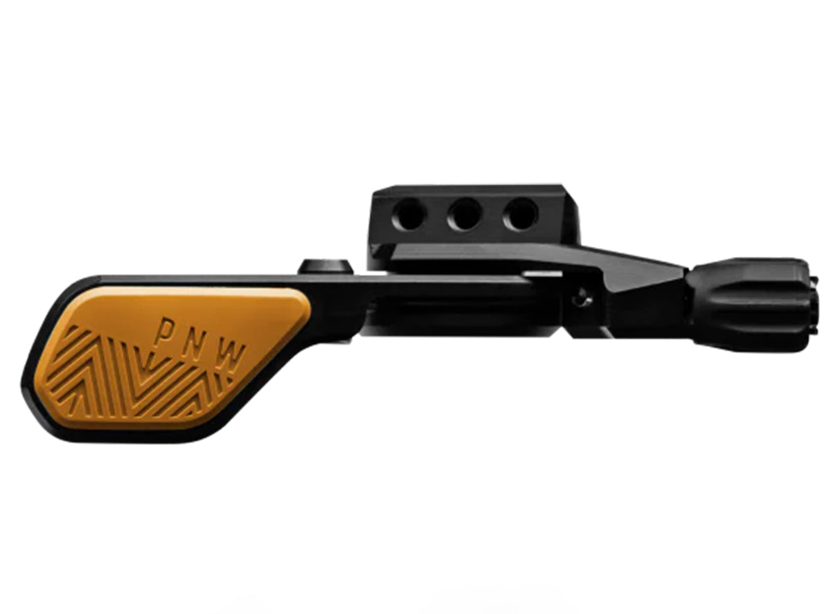 PNW Loam Lever 2 - iSpec II Mount - Black-Peanut Butter