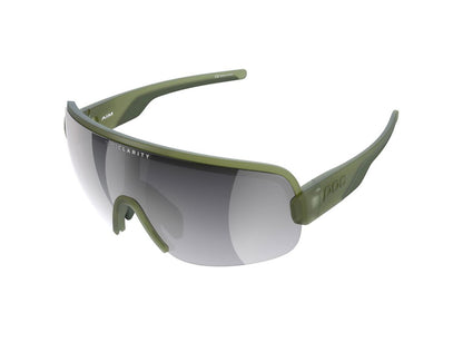 POC Aim Sunglasses - Epidote Green Translucent Epidote Green Translucent Violet - Silver Mirror Lens 