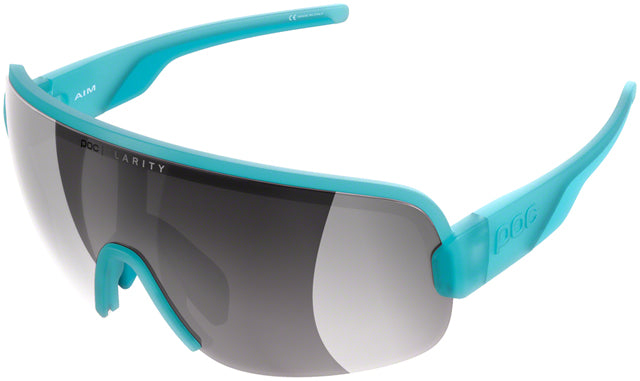 POC Aim Sunglasses - Lead Blue Lead Blue Violet - Gold Mirror Lens 