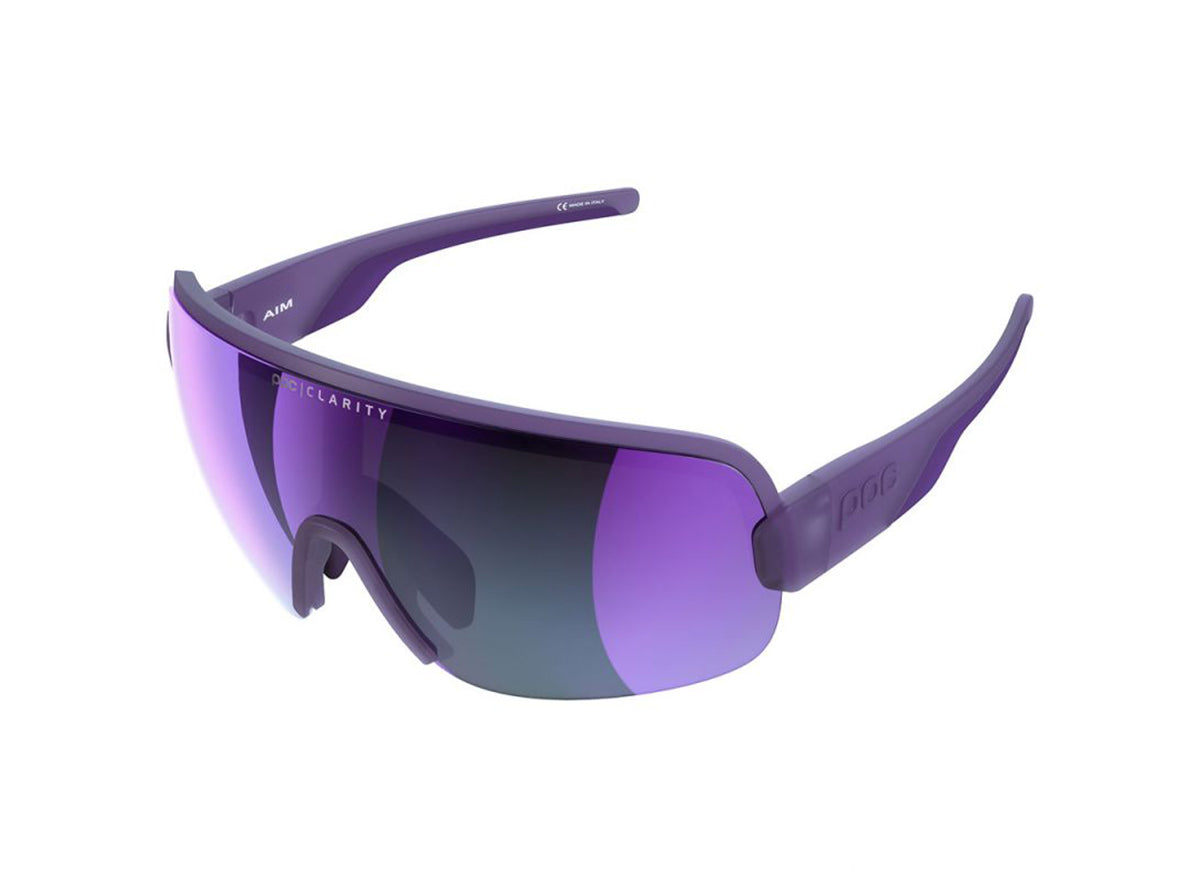 POC Aim Sunglasses - Sapphire Purple Translucent - Cambria Bike