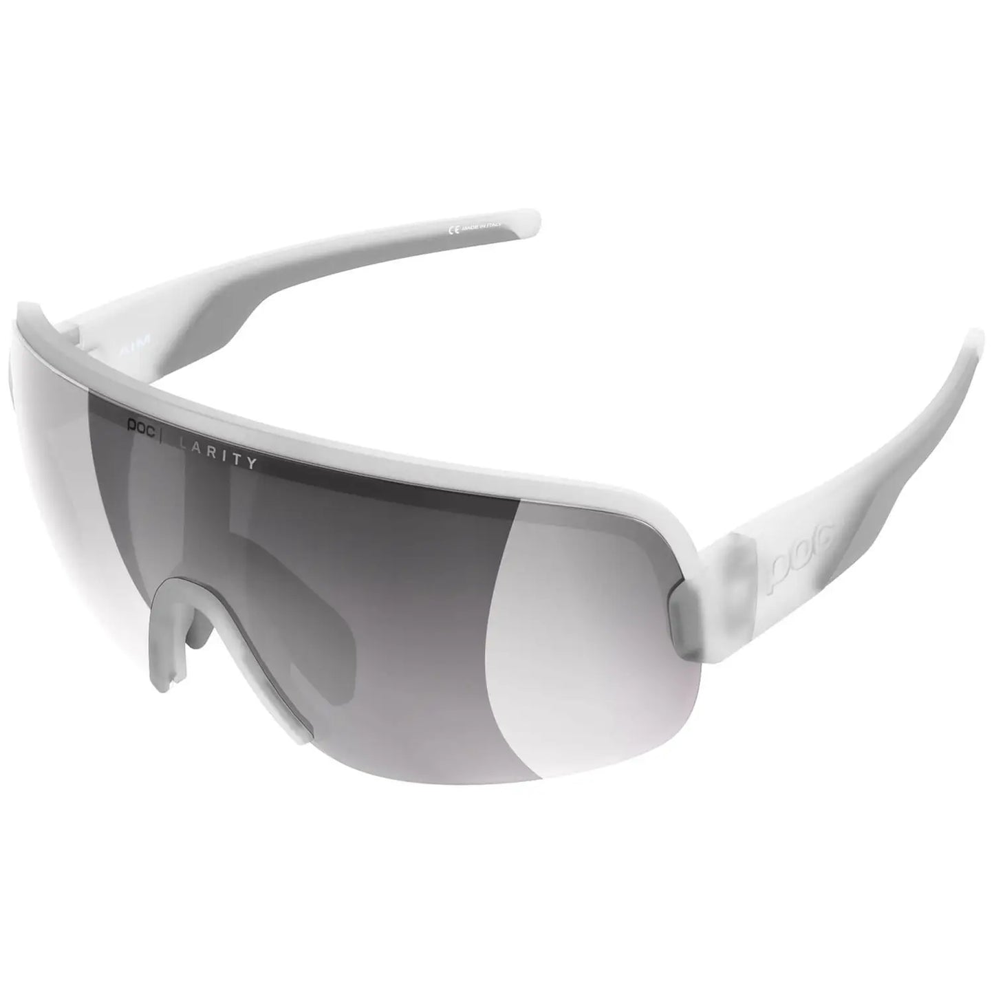 POC Aim Sunglasses - Transparant Crystal Transparant Crystal Violet - Silver Mirror Lens 