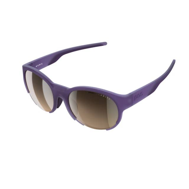 POC Avail Sunglasses - Sapphire Purple Translucent Sapphire Purple Translucent Brown - Silver Mirror Lens 