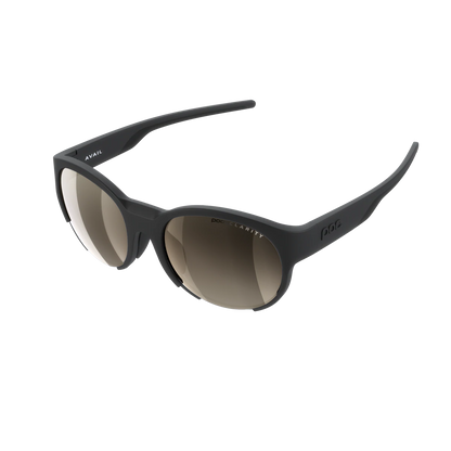 POC Avail Sunglasses - Uranium Black Uranium Black Brown - Silver Mirror Lens 