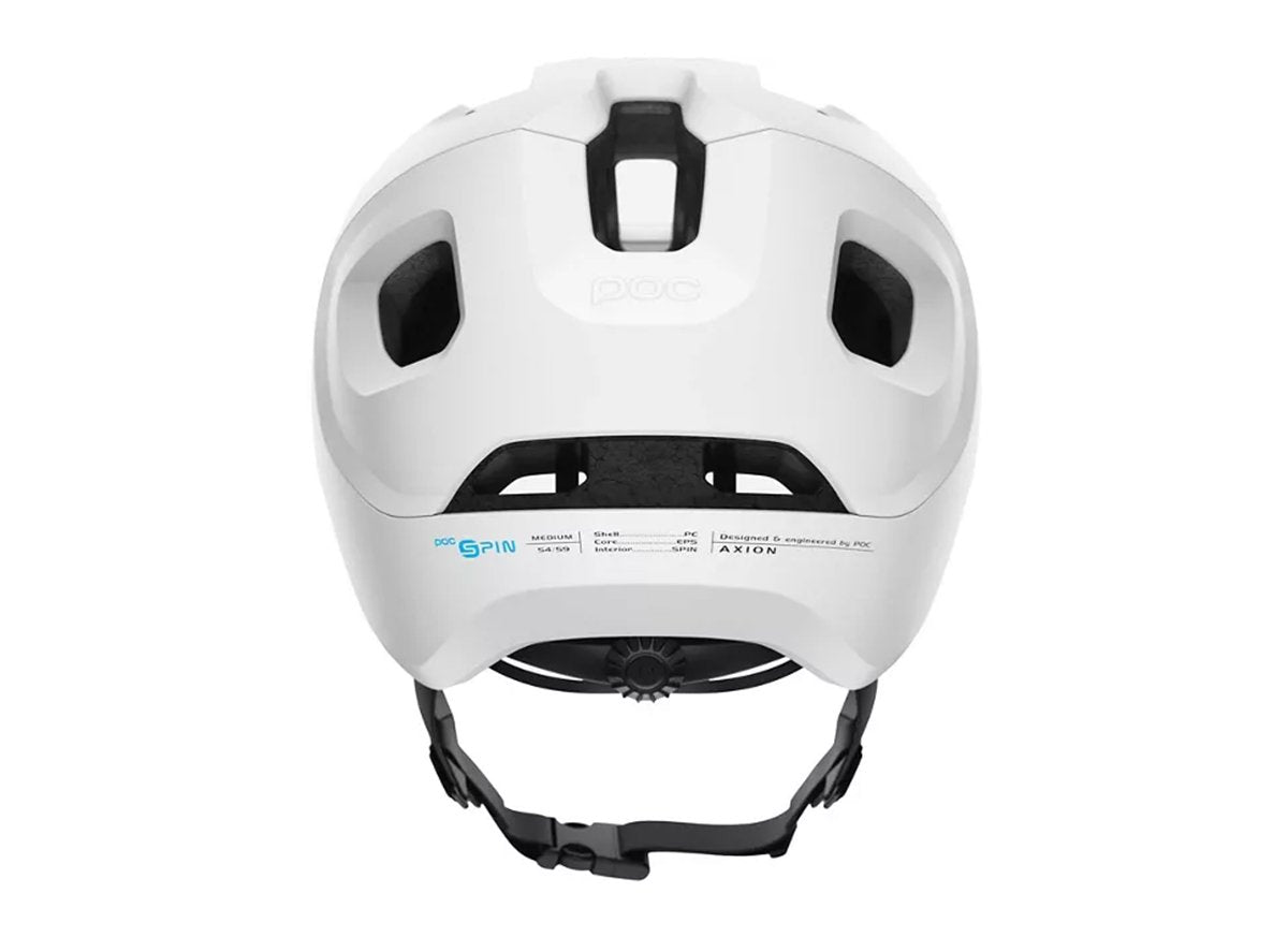 POC Axion Spin MTB Helmet - Matt White