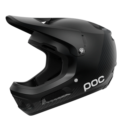 POC Coron Air Carbon MIPS Full Face Helmet - Carbon Black Carbon Black Small 