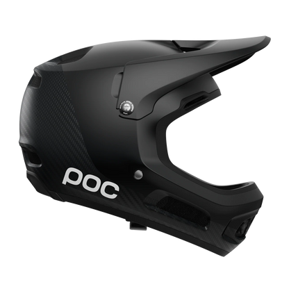 POC Coron Air Carbon MIPS Full Face Helmet - Carbon Black