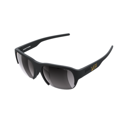 POC Define Performance Sunglasses - Fabio Edition - Uranium Black Matt-Gold Uranium Black Matt - Gold Gray Lens 