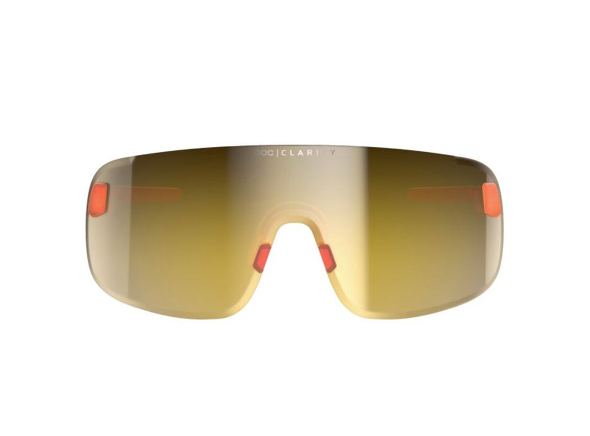 POC Elicit Sunglasses - Fluorescent Orange Translucent