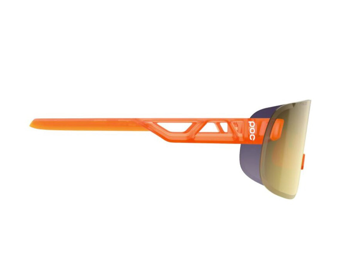 POC Elicit Sunglasses - Fluorescent Orange Translucent