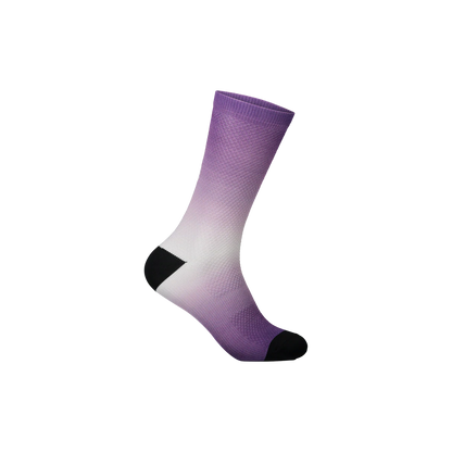 POC Essential Long Print Sock - Gradient Sapphire Purple Gradient Sapphire Purple Small 