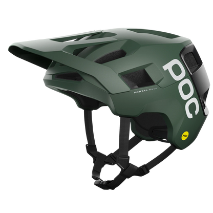 POC Kortal Race MIPS MTB Helmet - Epidote Green-Uranium Black Metallic-Matt Epidote Green - Uranium Black Metallic - Matt X-Small/Small 