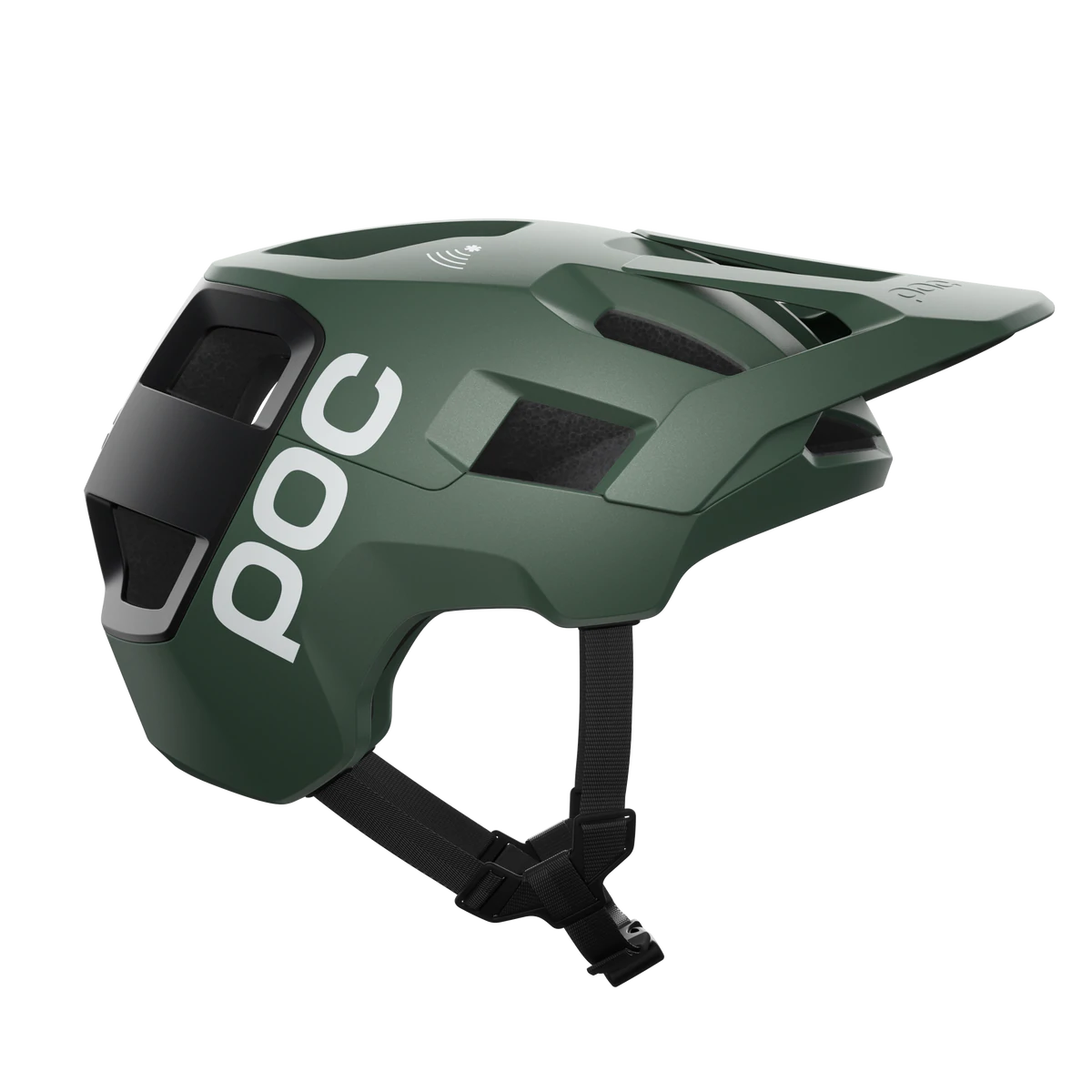 POC Kortal Race MIPS MTB Helmet - Epidote Green-Uranium Black Metallic-Matt