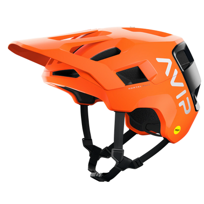 POC Kortal Race MIPS MTB Helmet - Fluorescent Orange Avip-Uranium Black Matt Fluorescent Orange Avip - Uranium Black Matt X-Small/Small 