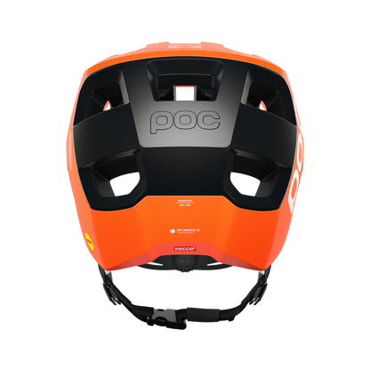 POC Kortal Race MIPS MTB Helmet - Fluorescent Orange Avip-Uranium Black Matt