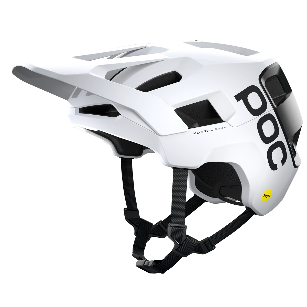 POC Kortal Race MIPS MTB Helmet - Hydrogen White-Uranium Black Matt Hydrogen White - Uranium Black Matt X-Small/Small 