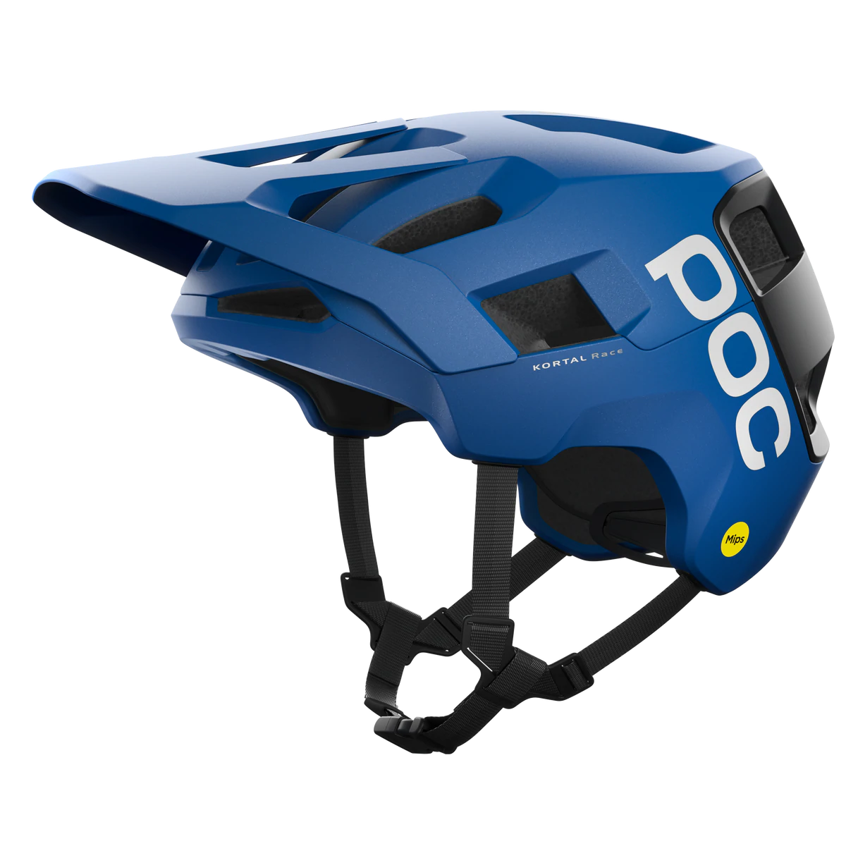 POC Kortal Race MIPS MTB Helmet - Opal Blue-Uranium Black Metallic-Matt Opal Blue - Uranium Black Metallic - Matt X-Small/Small 