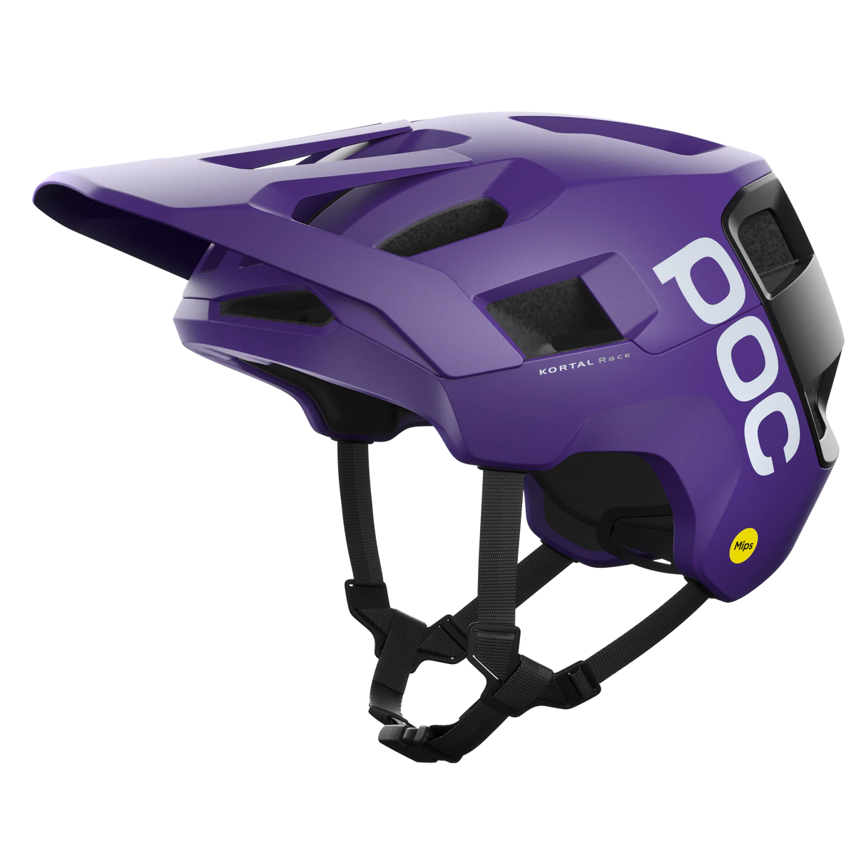 POC Kortal Race MIPS MTB Helmet - Sapphire Purple-Uranium Black Metallic-Matt Sapphire Purple - Uranium Black Metallic - Matt X-Small/Small 