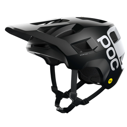 POC Kortal Race MIPS MTB Helmet - Uranium Black Matt-Hydrogen White Uranium Black Matt - Hydrogen White X-Small/Small 