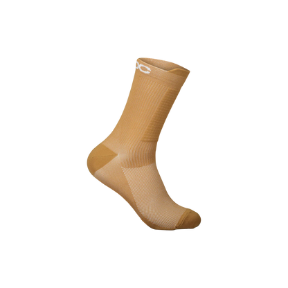 POC Lithe Mid MTB Sock - Aragonite Brown Aragonite Brown Small 