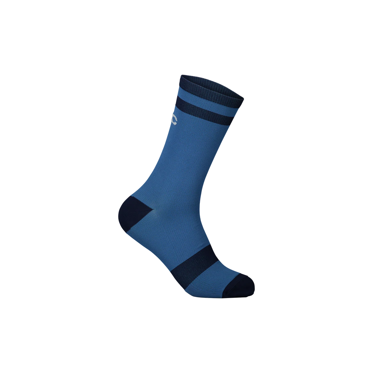 POC Lure Long MTB Sock - Opal Blue-Turmaline Navy Opal Blue - Turmaline Navy Small 