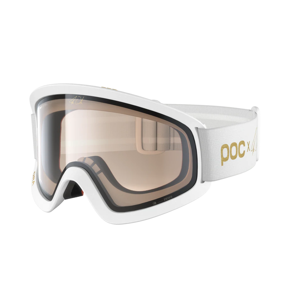 POC Ora Clarity MTB Goggle - Fabio Edition - Hydrogen White-Gold Hydrogen White - Gold  