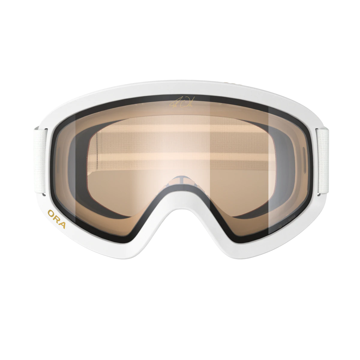 POC Ora Clarity MTB Goggle - Fabio Edition - Hydrogen White-Gold