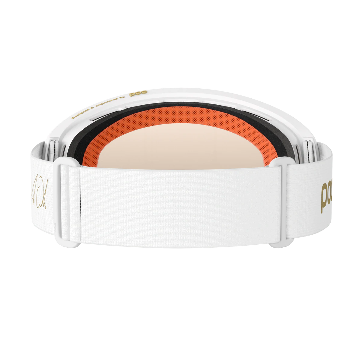 POC Ora Clarity MTB Goggle - Fabio Edition - Hydrogen White-Gold