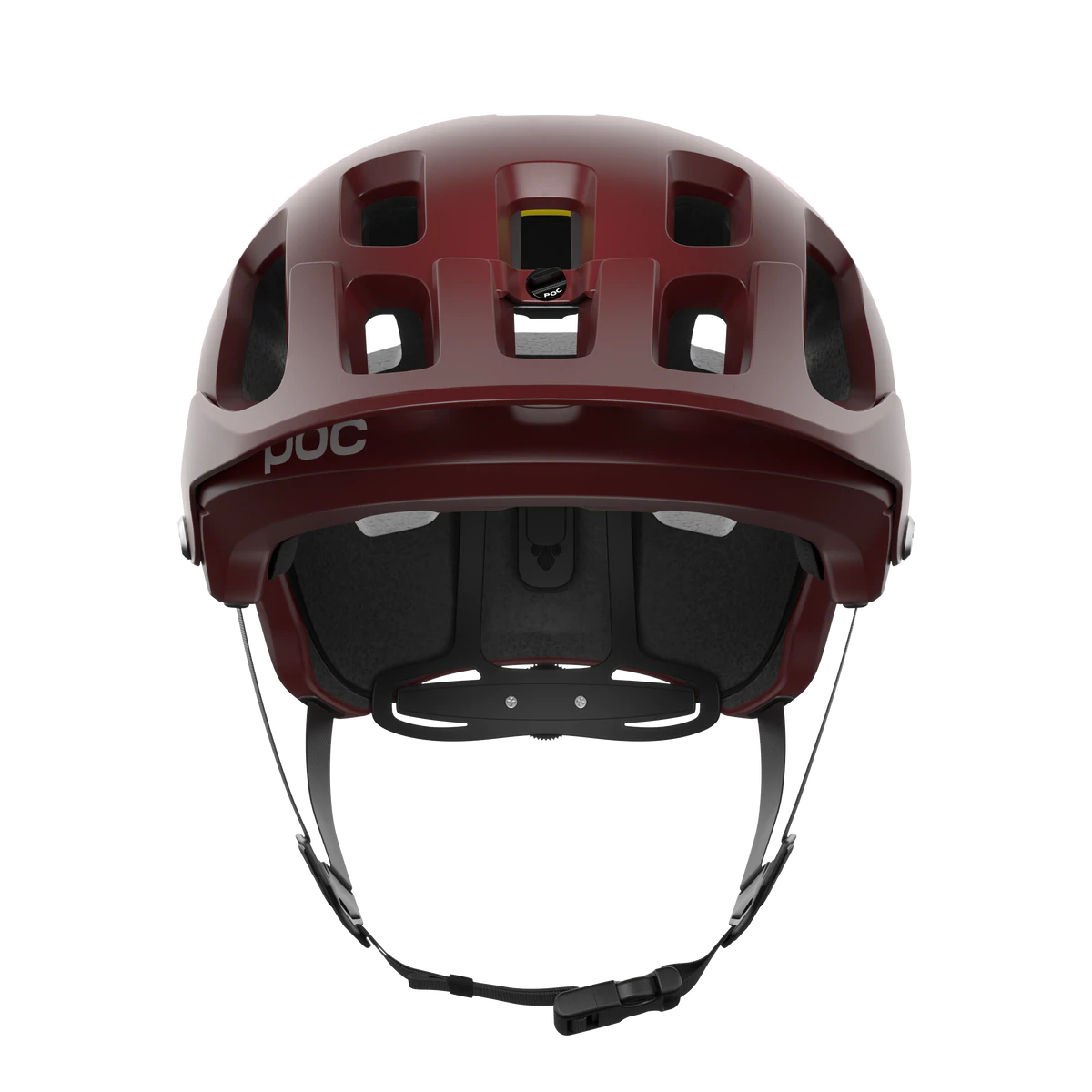 POC Tectal Race MIPS MTB Helmet - Garnet Red-Hydrogen White Matt